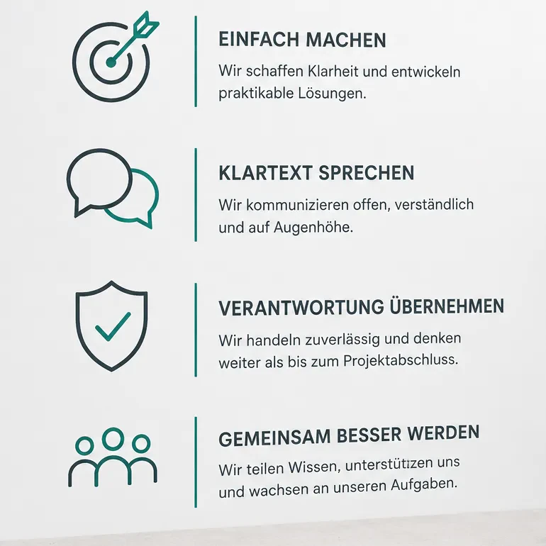 Unsere Werte